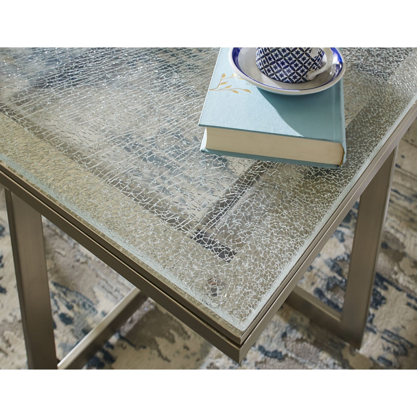 Modus Eliza Media Console Table in Ultra White