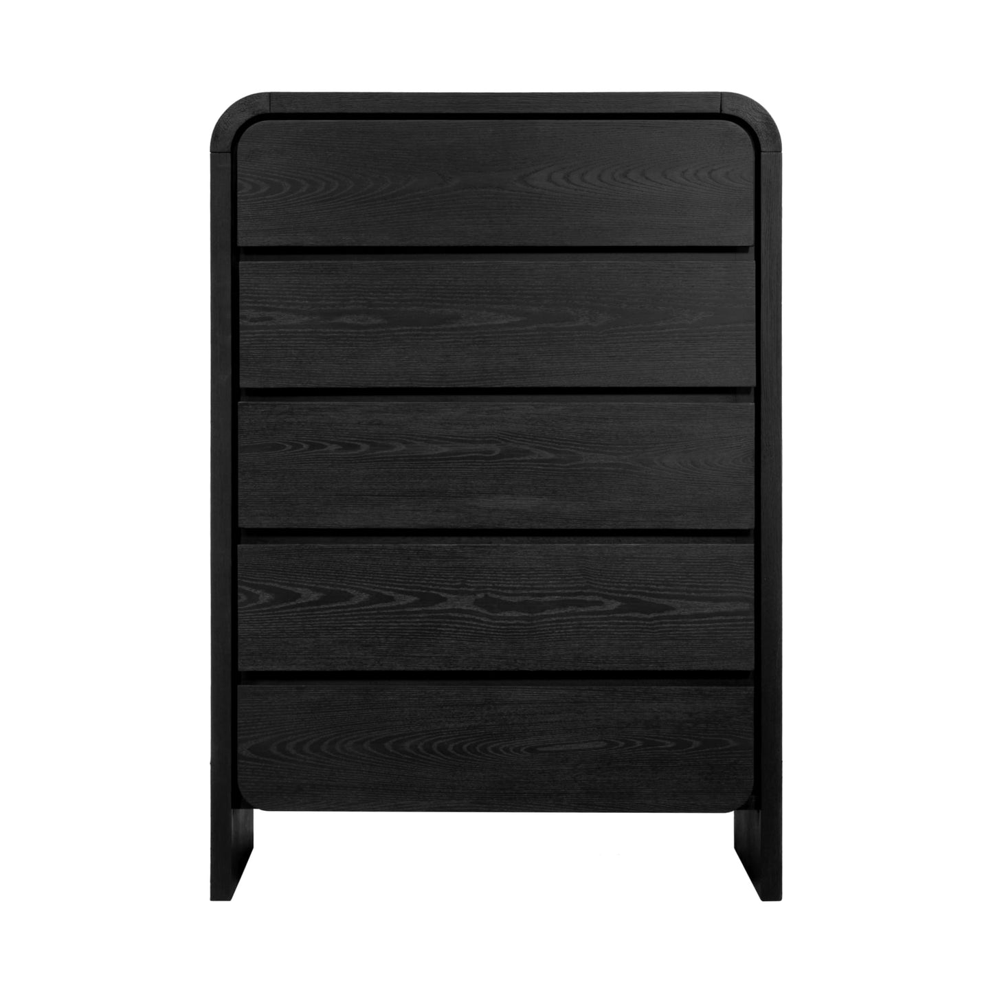Modus Modus Modus Elora Five Drawer Chest in Jet Black Ash