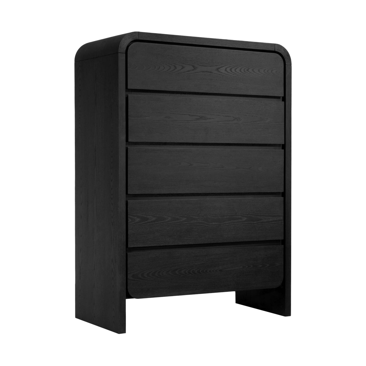 Modus Modus Modus Elora Five Drawer Chest in Jet Black Ash