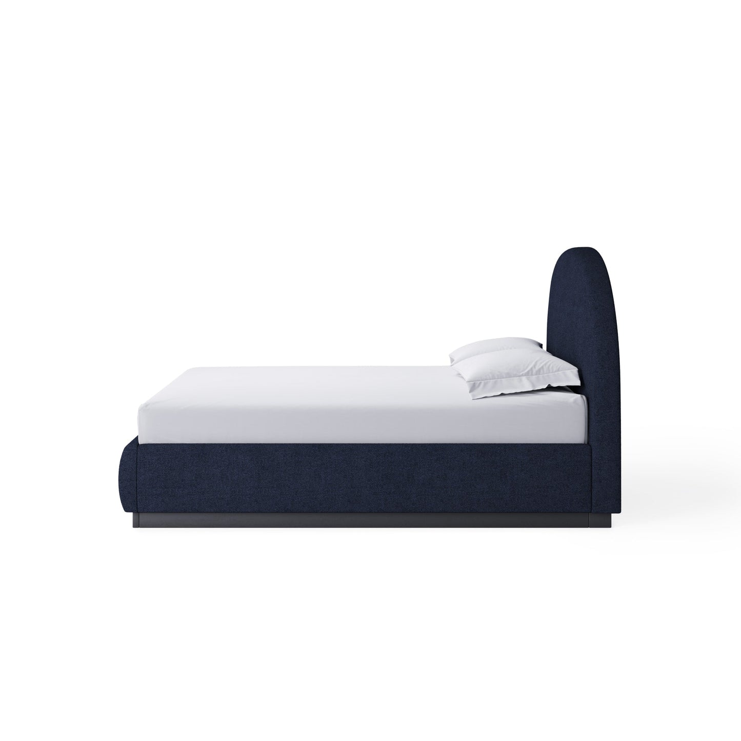Modus Flex Upholstered Bed in Blue Jeans Chenille