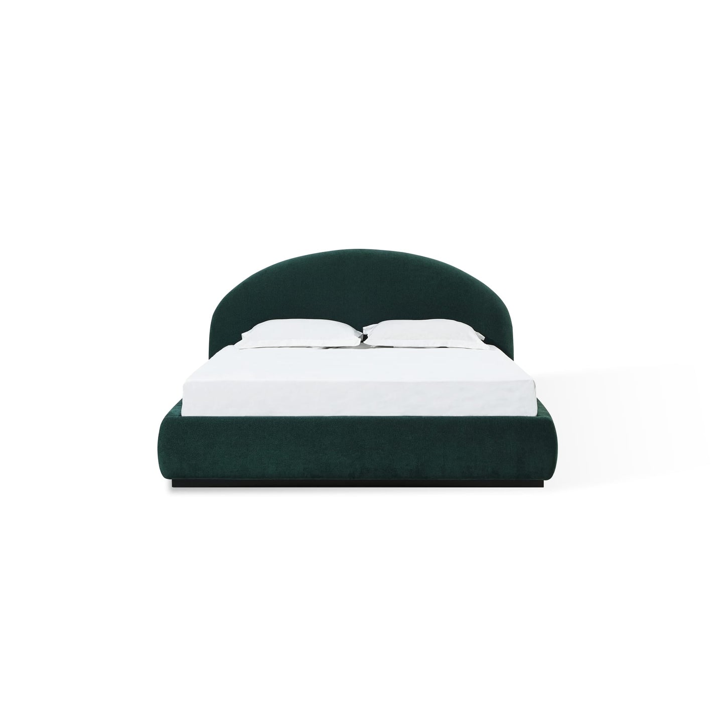 Modus Flex Upholstered Bed in Emerald Chenille
