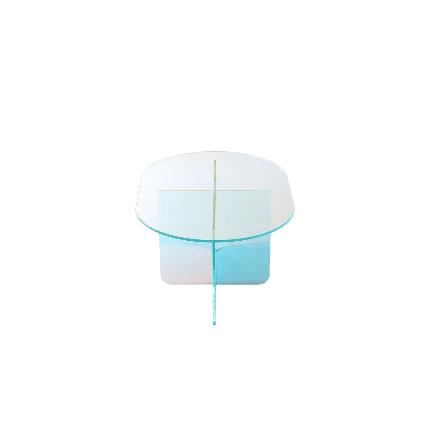 Modus Modus Fomo Coffee Table in Iridescent Glass