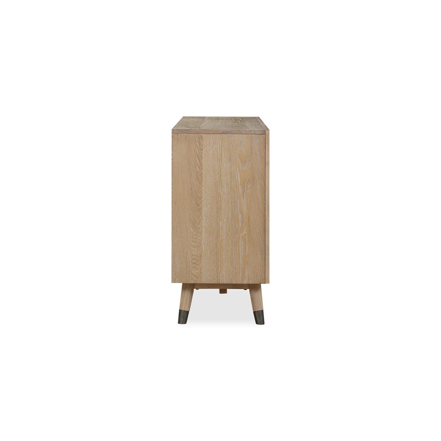 Modus Franklin Three Drawer Two Door White Oak Sideboard in Au Natural