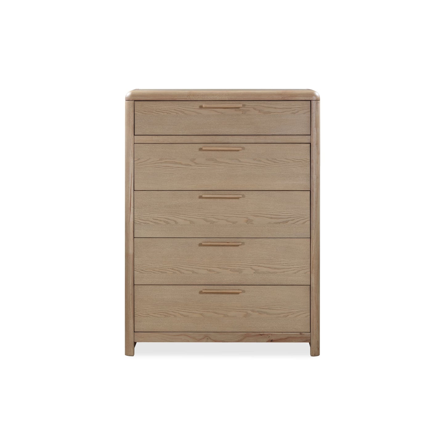 Modus Modus Modus Furano Five Drawer Ash Wood Chest in Ginger