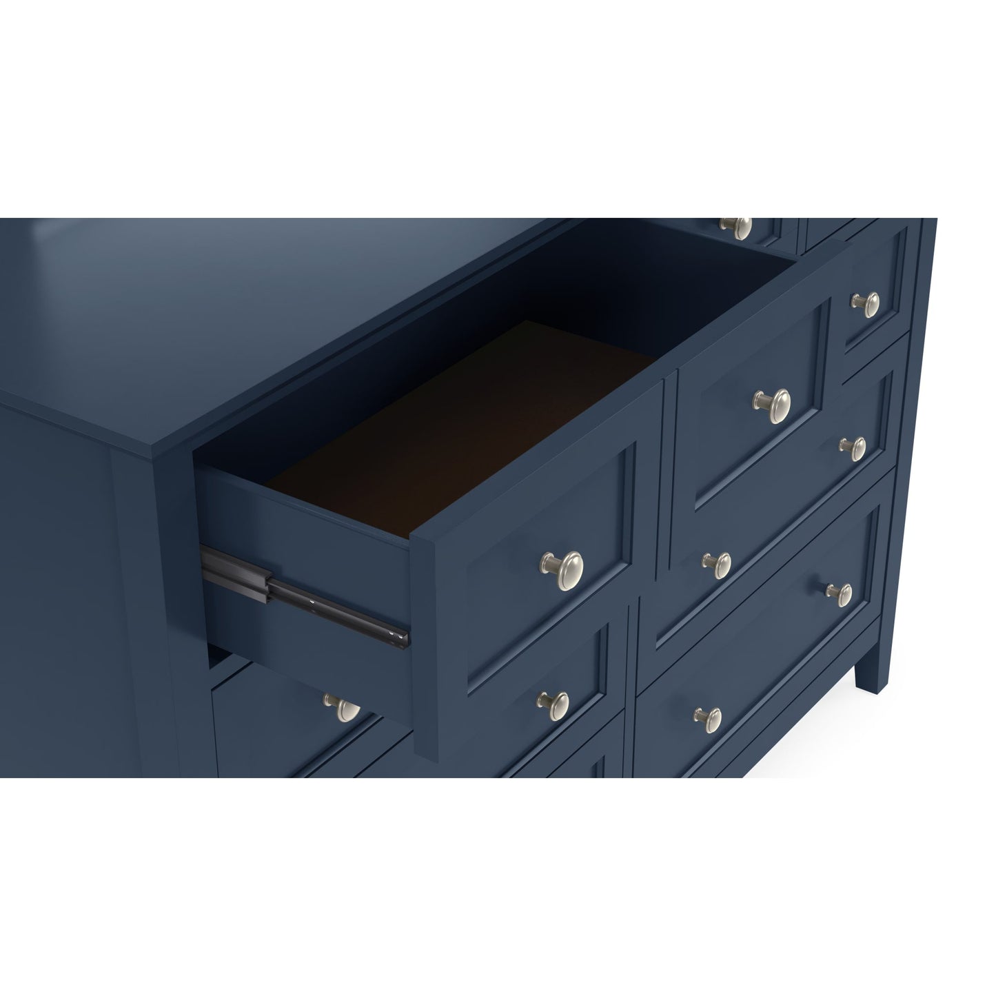 Modus Grace Eight Drawer Dresser in Blueberry