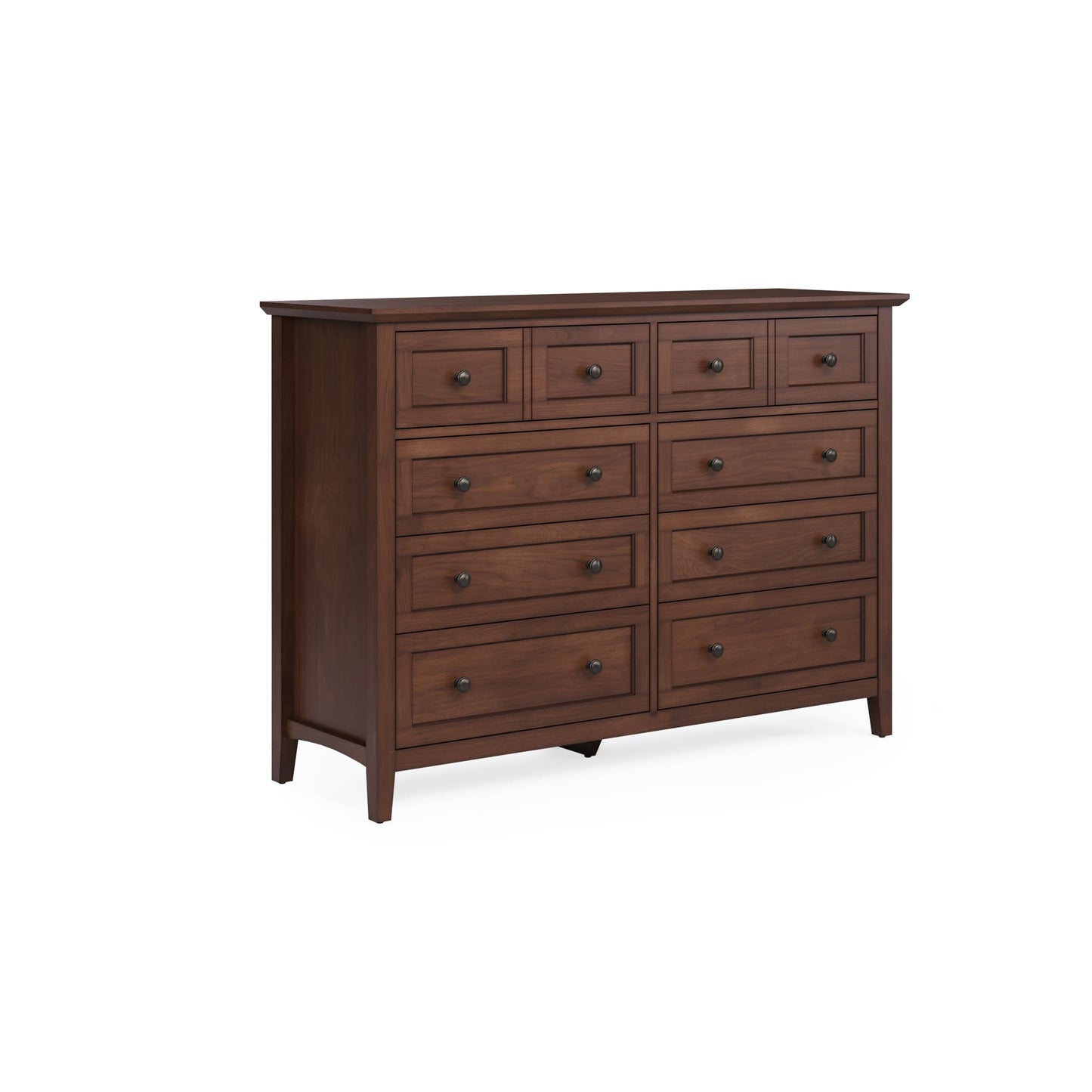 Modus Grace Eight Drawer Dresser in Dark Mocha