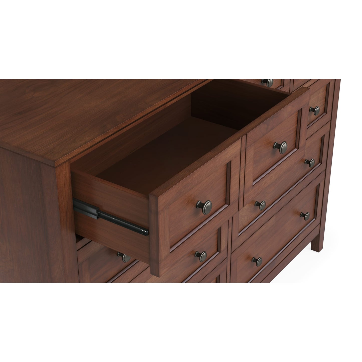 Modus Grace Eight Drawer Dresser in Dark Mocha