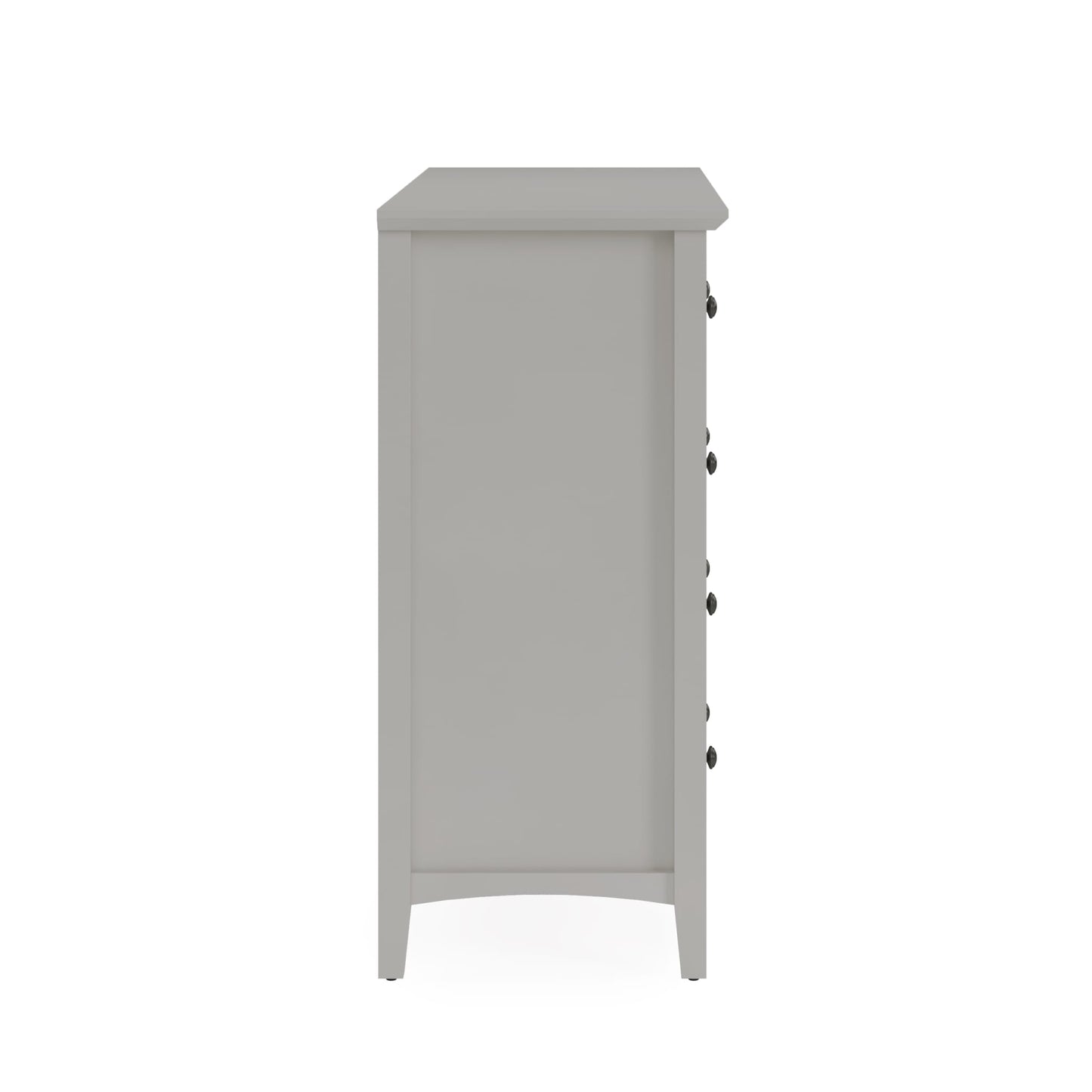 Modus Grace Eight Drawer Dresser in Elephant Gray