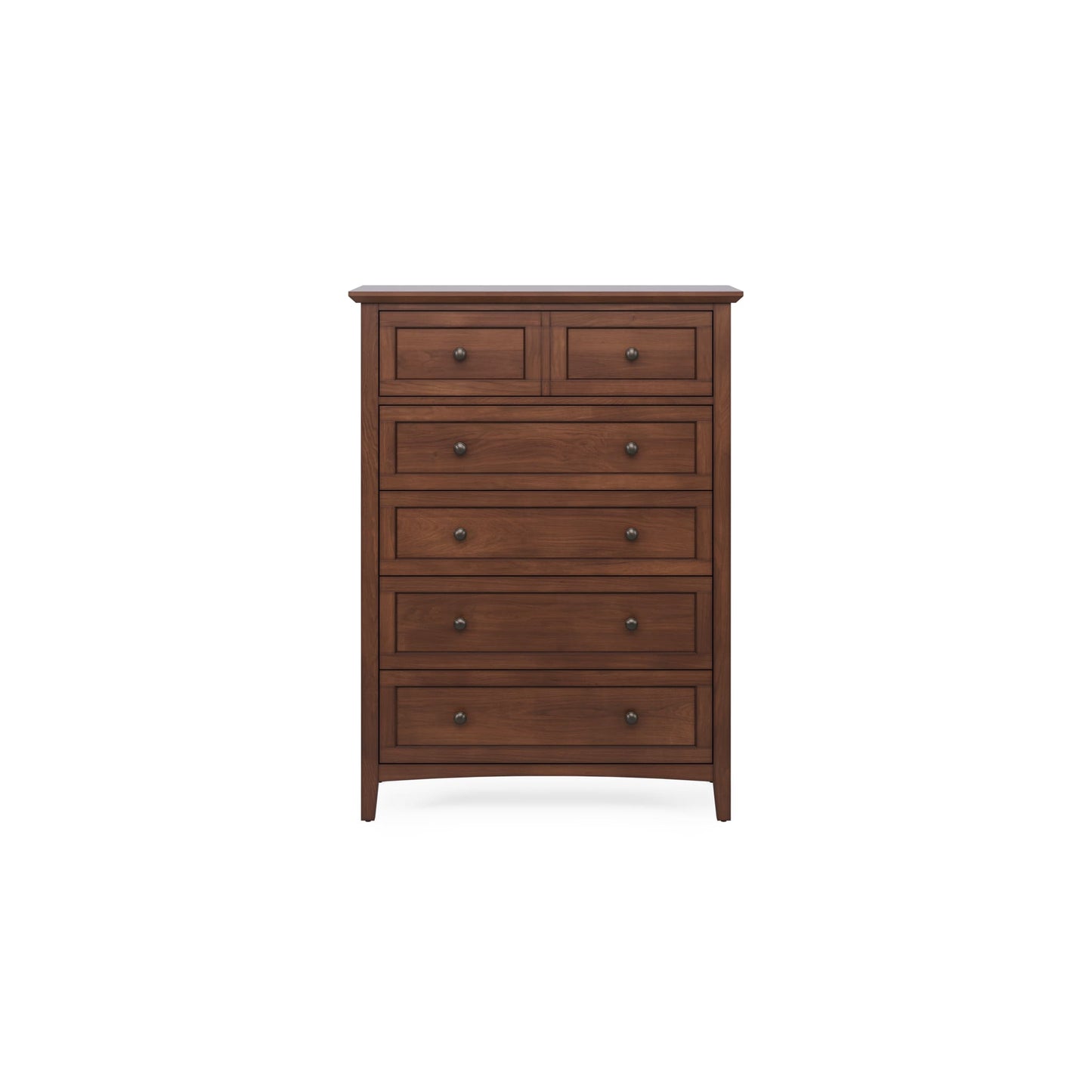 Modus Modus Modus Grace Five Drawer Chest in Dark Mocha