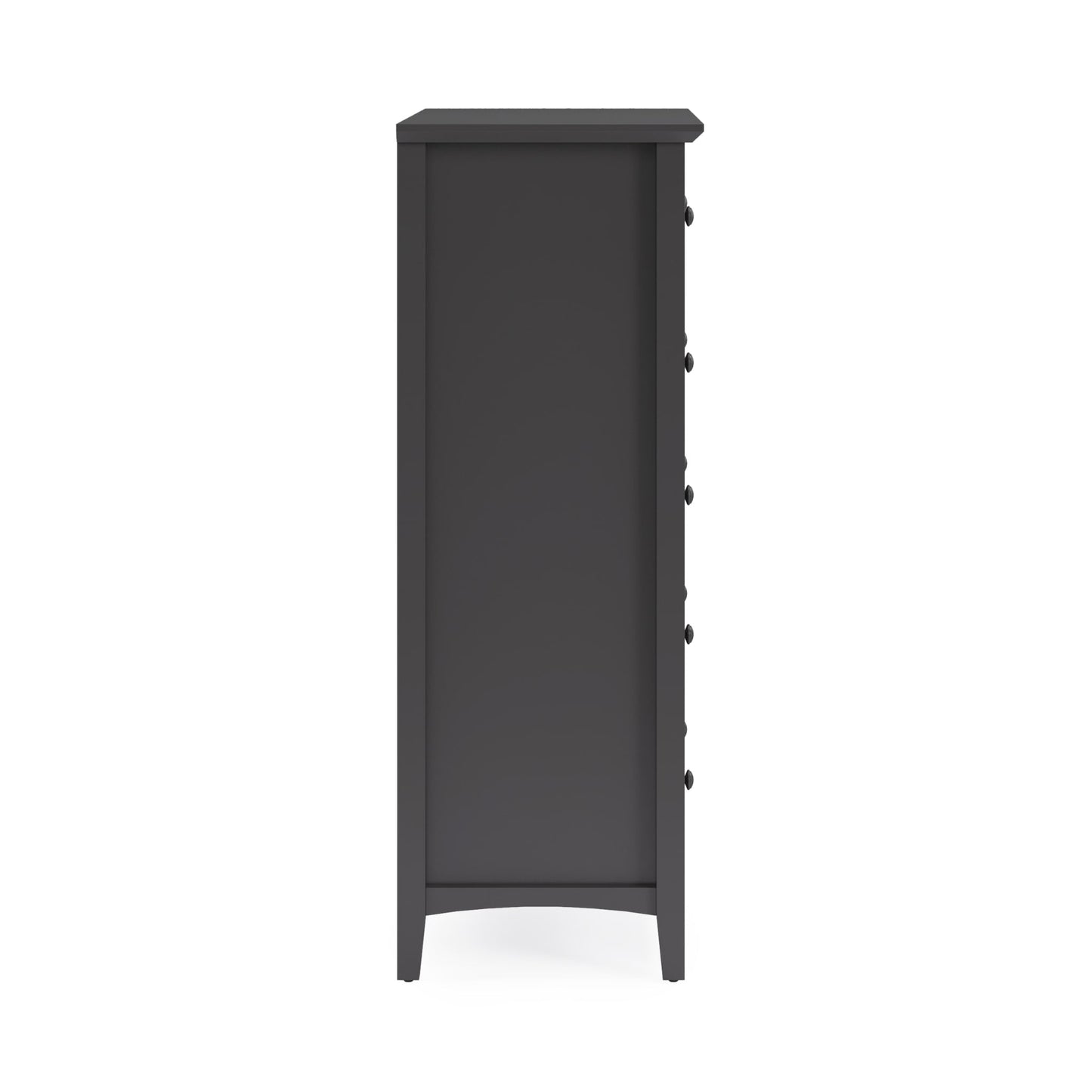 Modus Modus Modus Grace Five Drawer Chest in Raven Black
