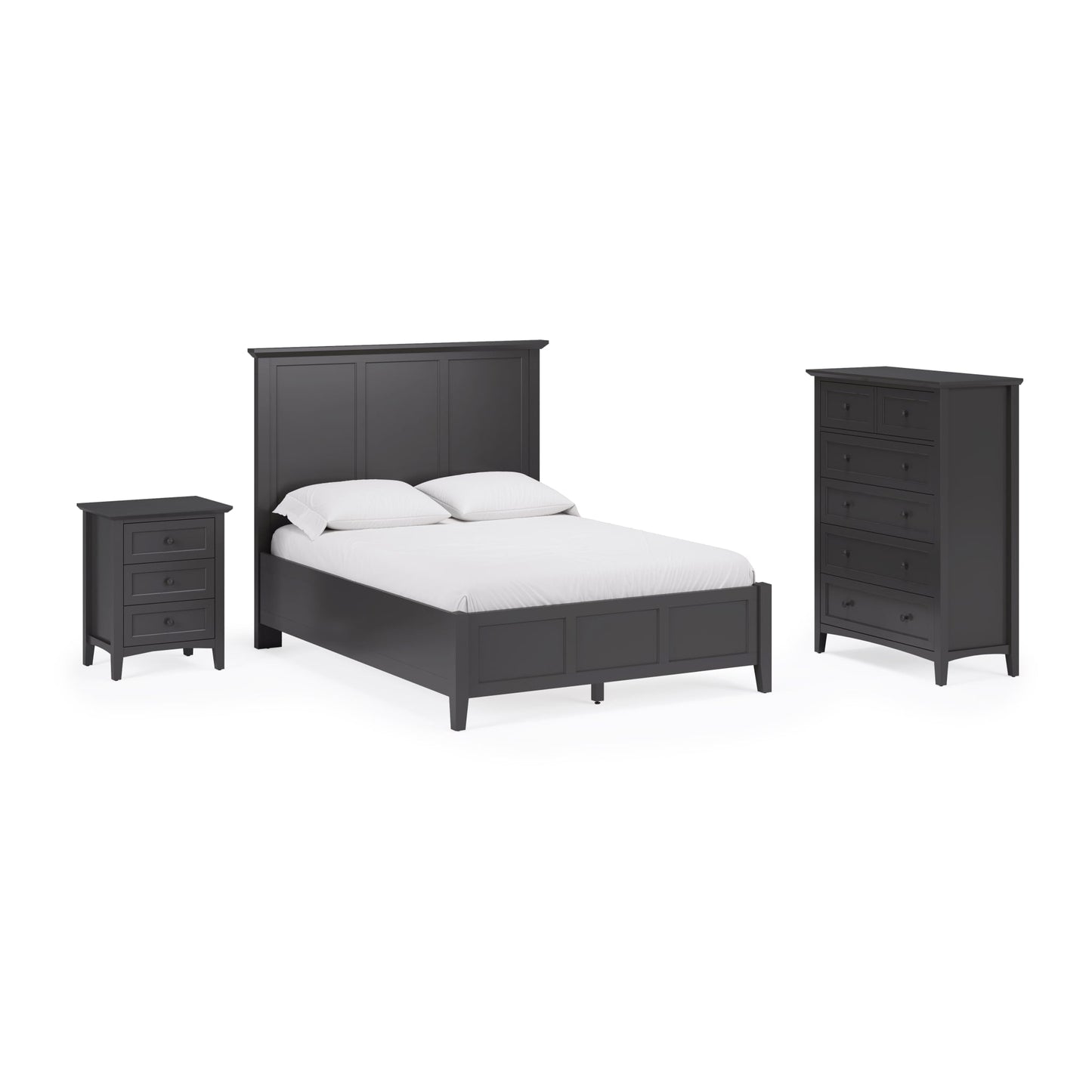 Modus Modus Modus Grace Five Drawer Chest in Raven Black