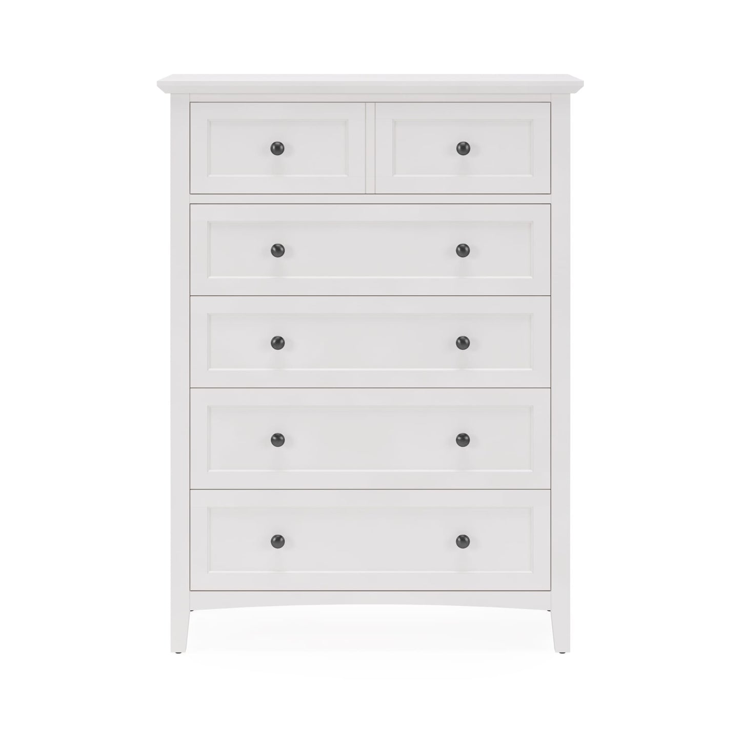 Modus Modus Modus Grace Five Drawer Chest in Snowfall White