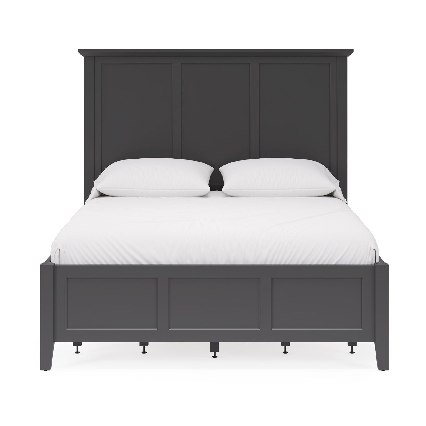 Modus Grace Four Drawer Platform Storage Bed in Raven Black
