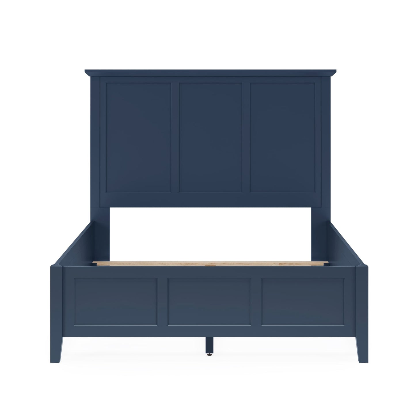 Modus Grace Three Panel Bed in Blueberry