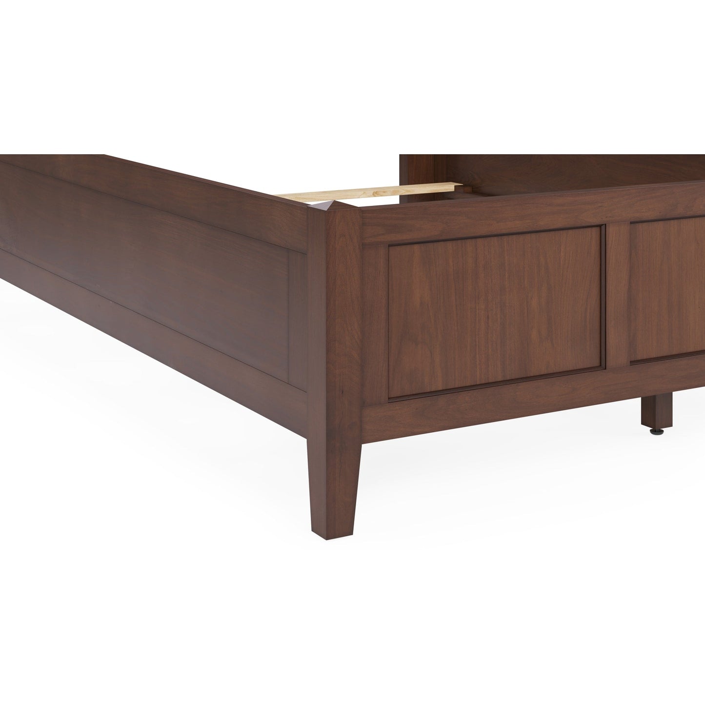 Modus Grace Three Panel Bed in Dark Mocha