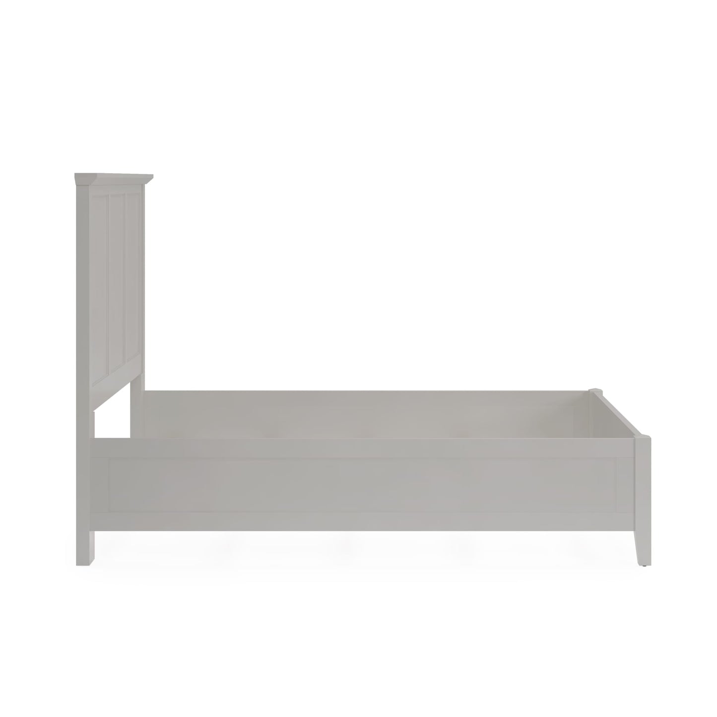 Modus Grace Three Panel Bed in Elephant Grey