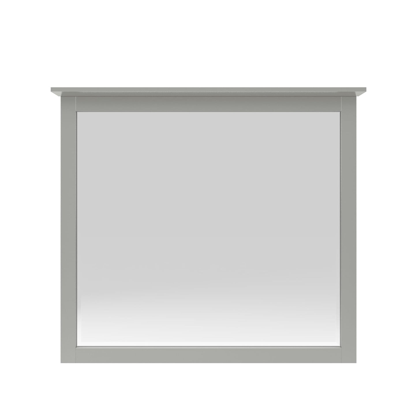 Modus Grace Wall or Dresser Mirror in Elephant Grey
