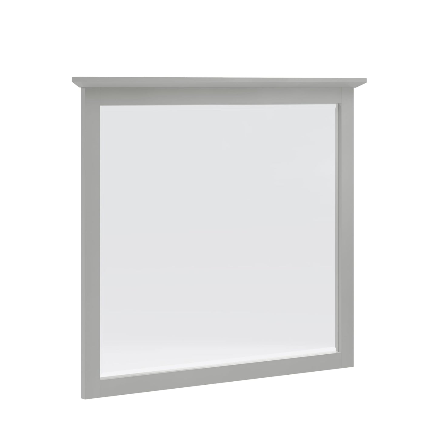 Modus Grace Wall or Dresser Mirror in Elephant Grey
