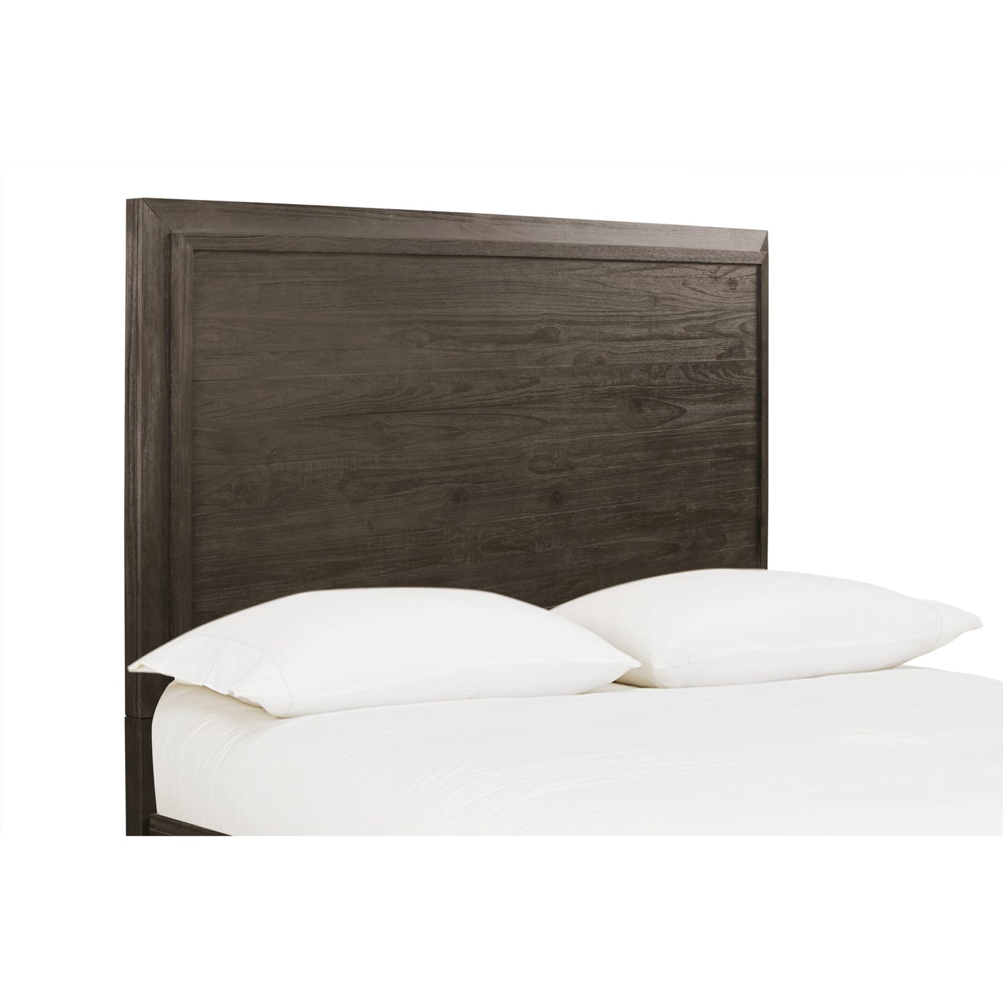 Modus Hadley Solid Wood Panel Bed in Onyx