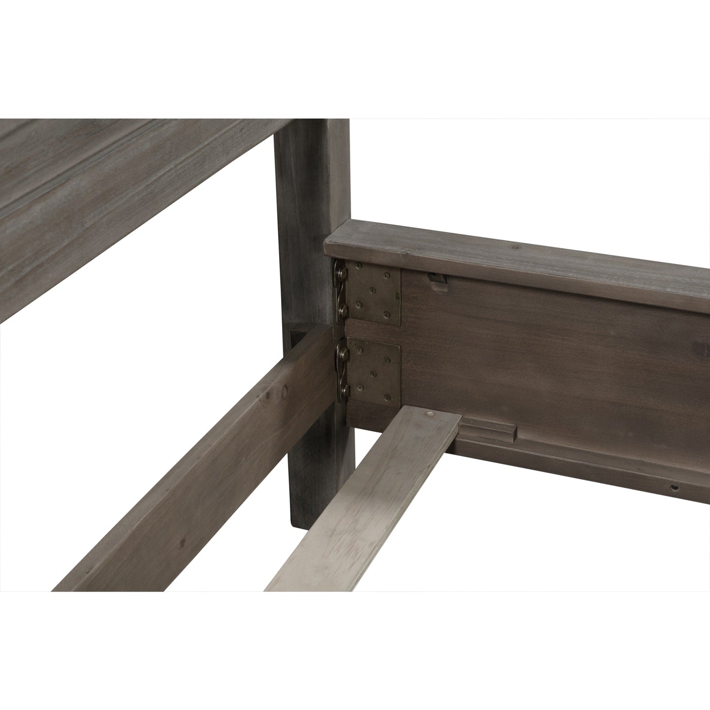 Modus Hearst Solid Wood Panel Bed in Sahara Tan
