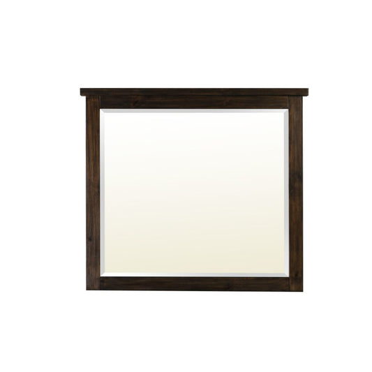 Modus Lewis Wood Frame Mirror in Mustard Seed