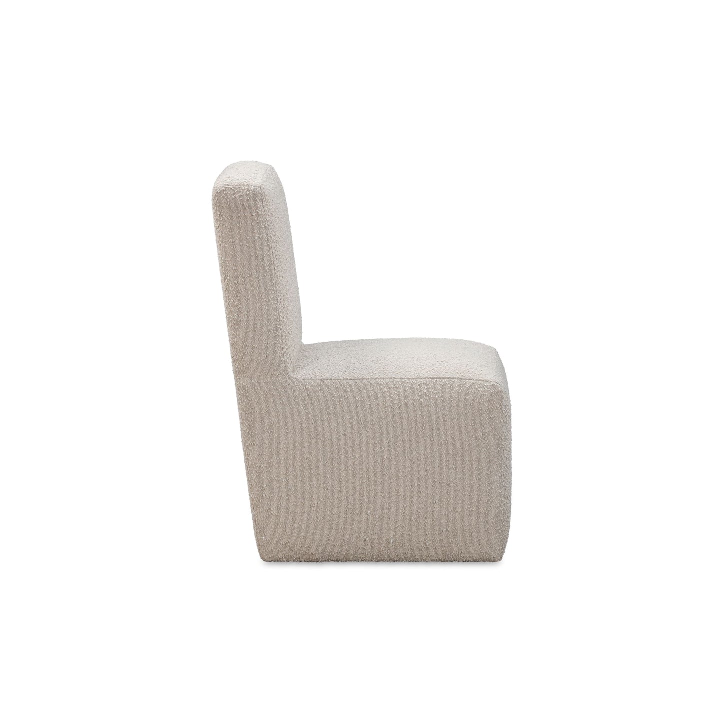 Modus Liv Fully Upholstered Dining Chair in Brun Boucle