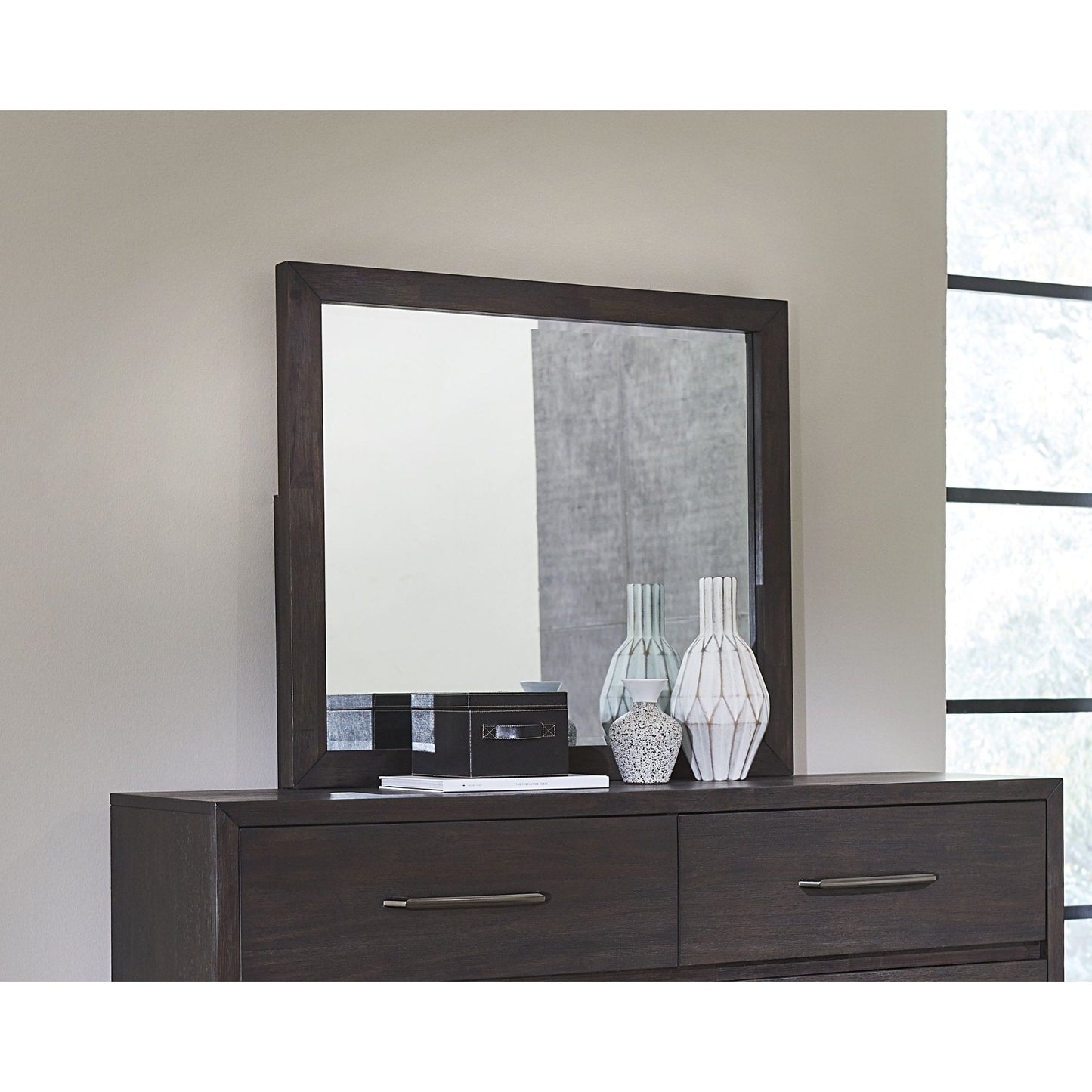 Modus Lucerne Mirror in Vintage Coffee