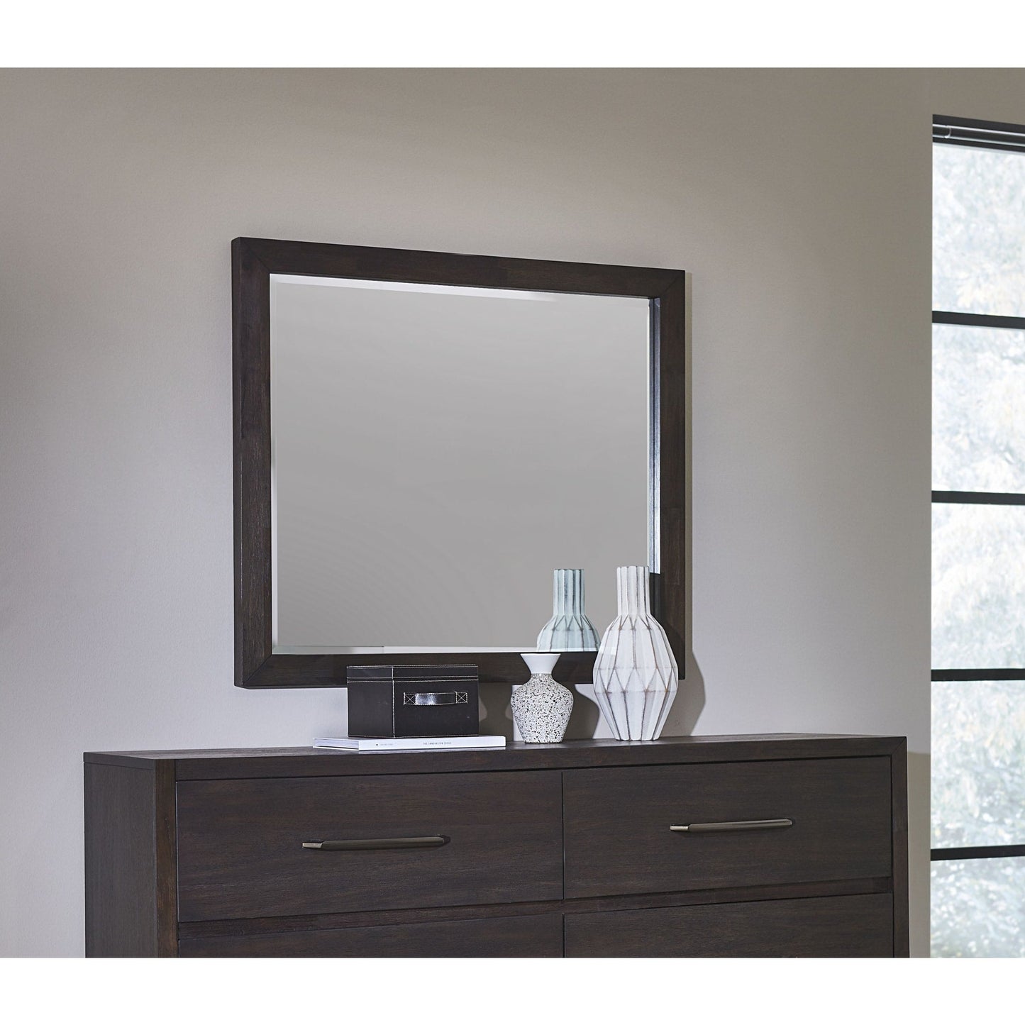 Modus Lucerne Mirror in Vintage Coffee
