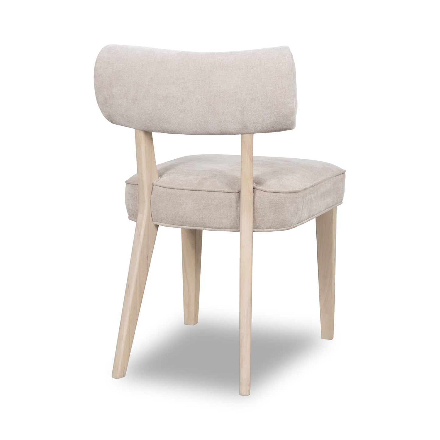 Modus Magnolia Wood Frame Upholstered Dining Chair in Brown Sugar Chenille