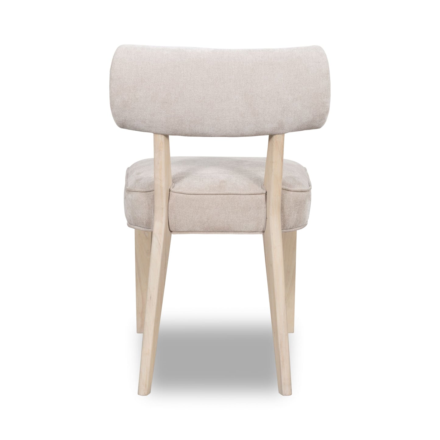 Modus Magnolia Wood Frame Upholstered Dining Chair in Brown Sugar Chenille