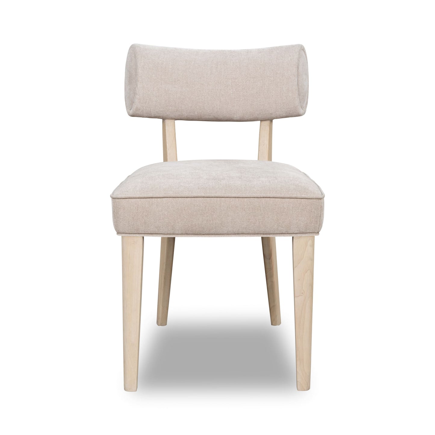 Modus Magnolia Wood Frame Upholstered Dining Chair in Brown Sugar Chenille