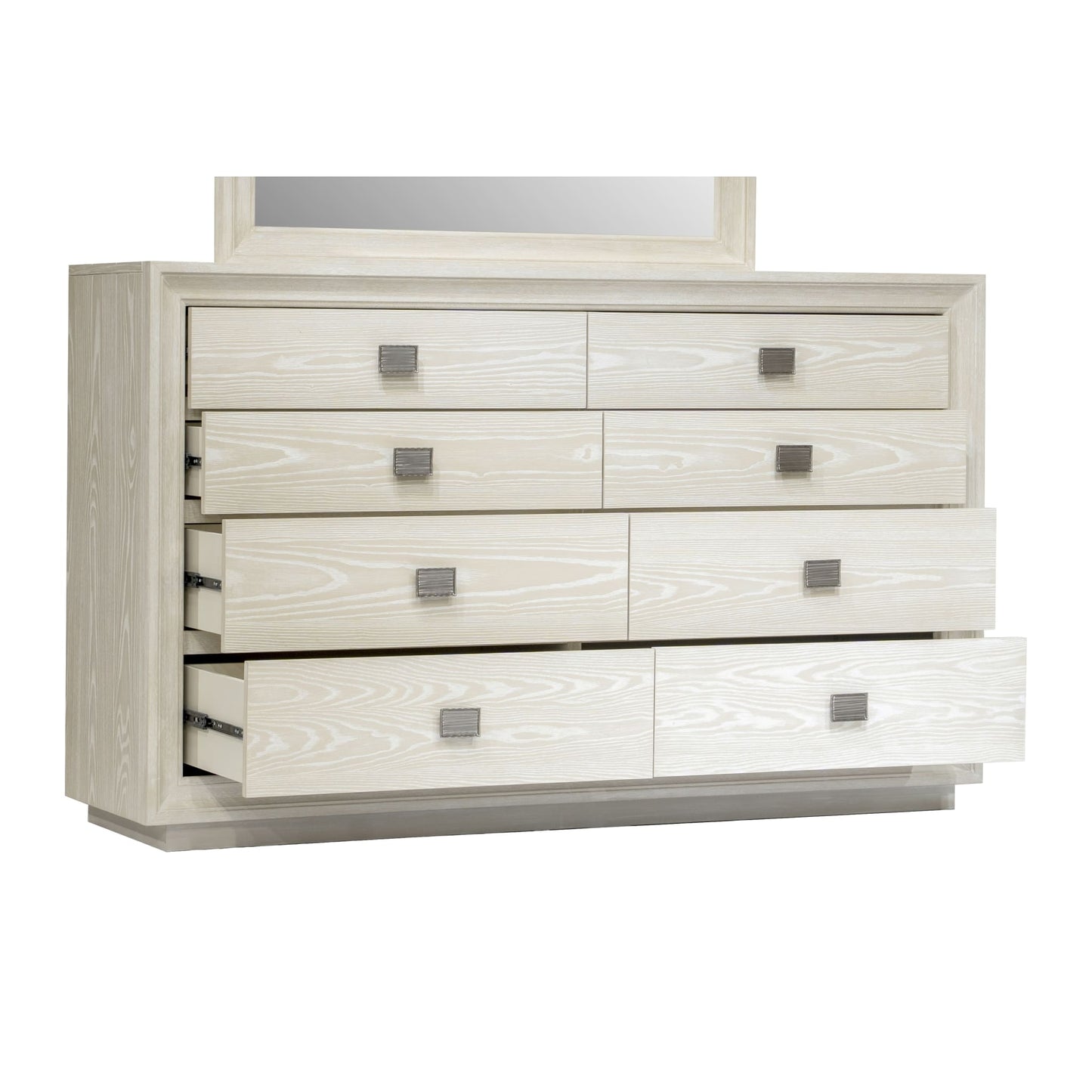 Modus Maxime Eight Drawer Dresser in Ash