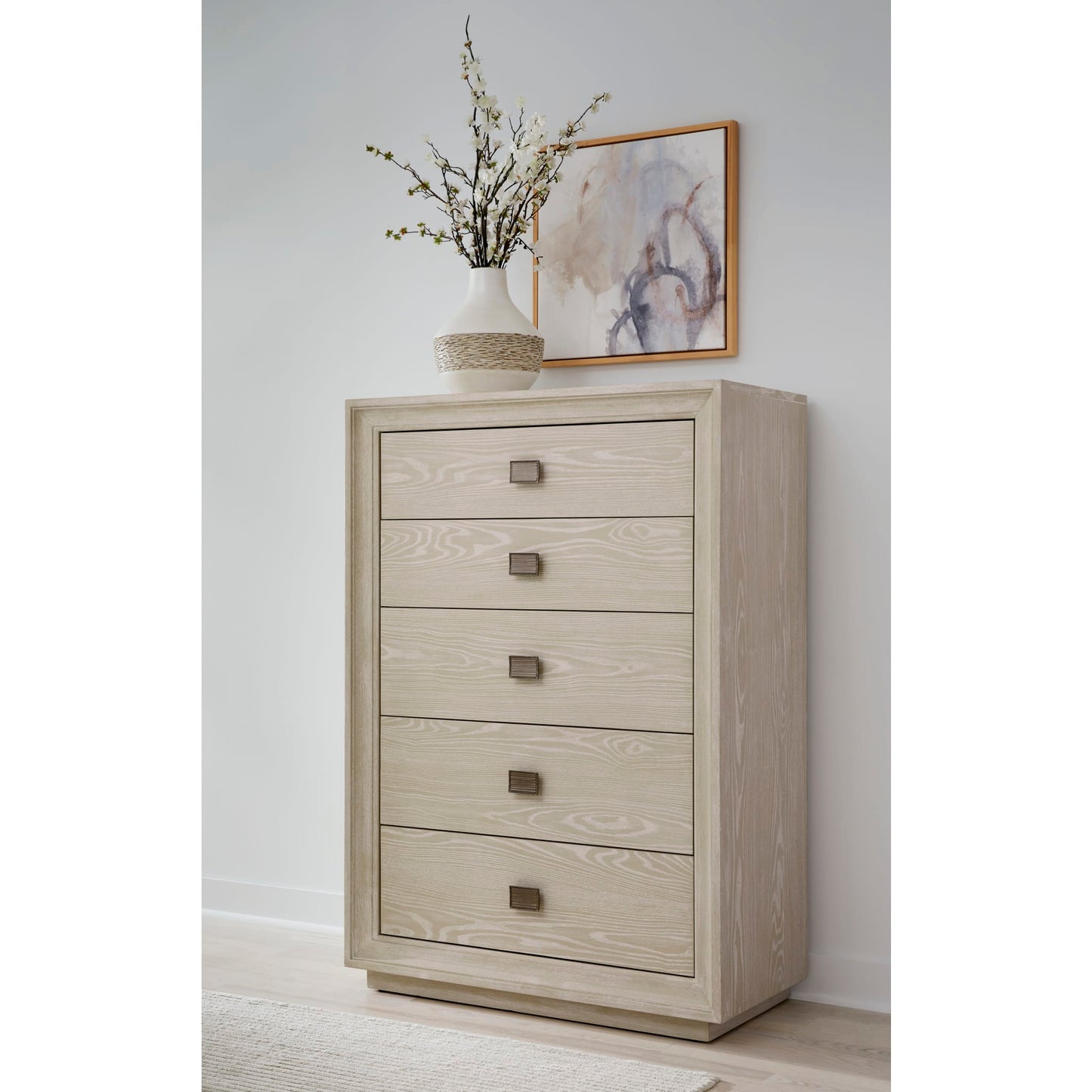 Modus Modus Modus Maxime Five Drawer Chest in Ash
