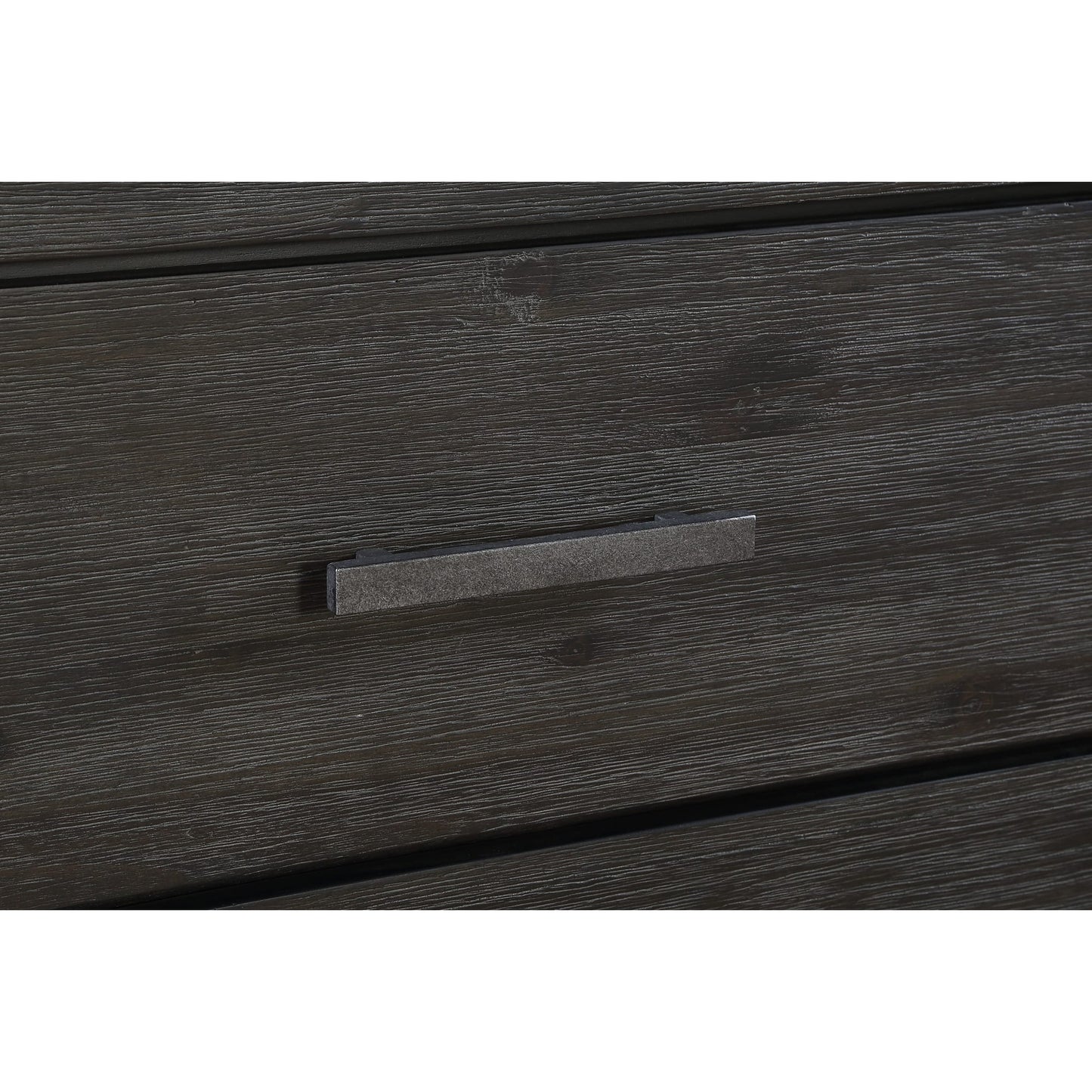 Modus Meadow Six Drawer Solid Wood Dresser Finish n Graphite
