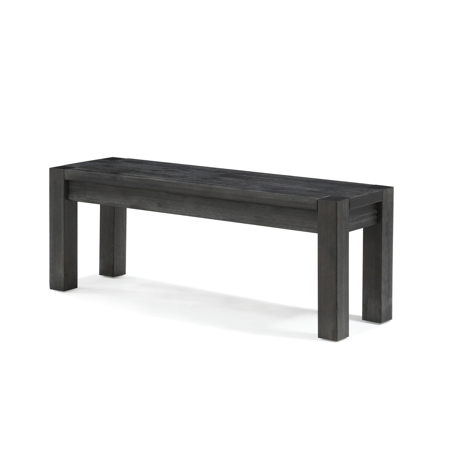 Modus Meadow Solid Wood Bench in Graphite