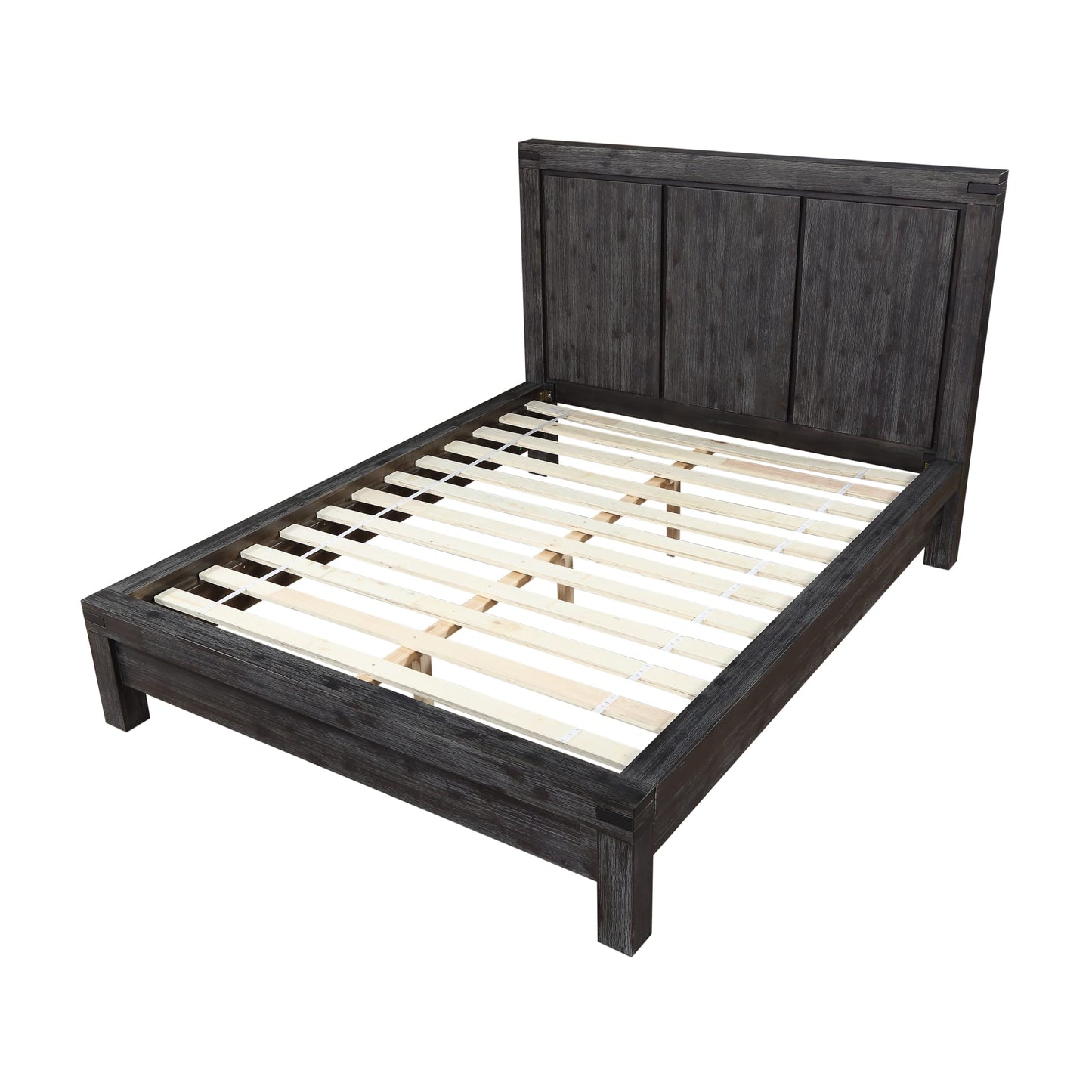 Modus Meadow Solid Wood Platform Bed in Graphite