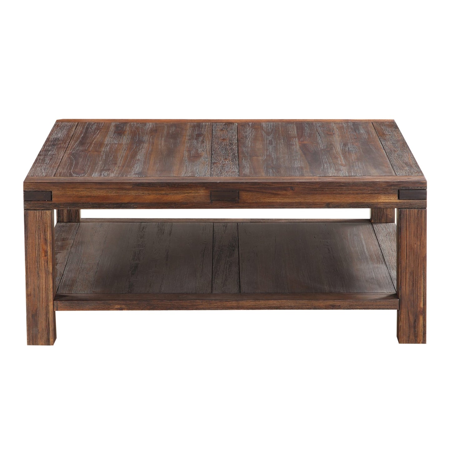 Modus Modus Meadow Solid Wood Square Coffee Table in Brick Brown