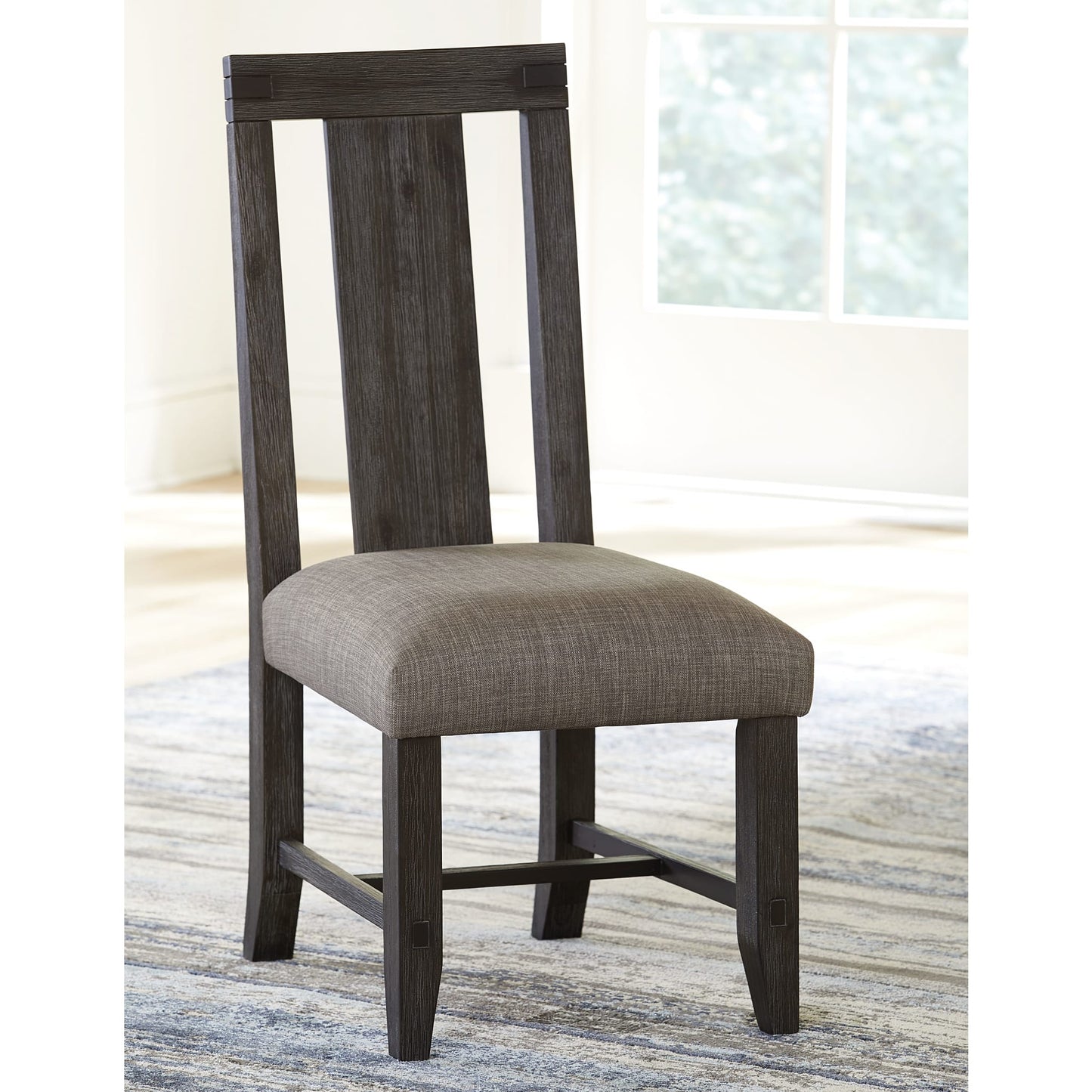 Modus Meadow Solid Wood Uphostered Panel-Back Chair