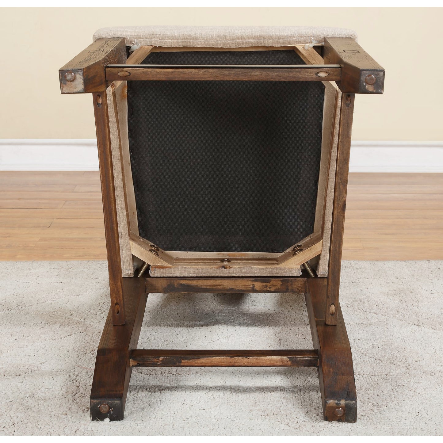 Modus Meadow Wicker Dining Chair in Brick Brown