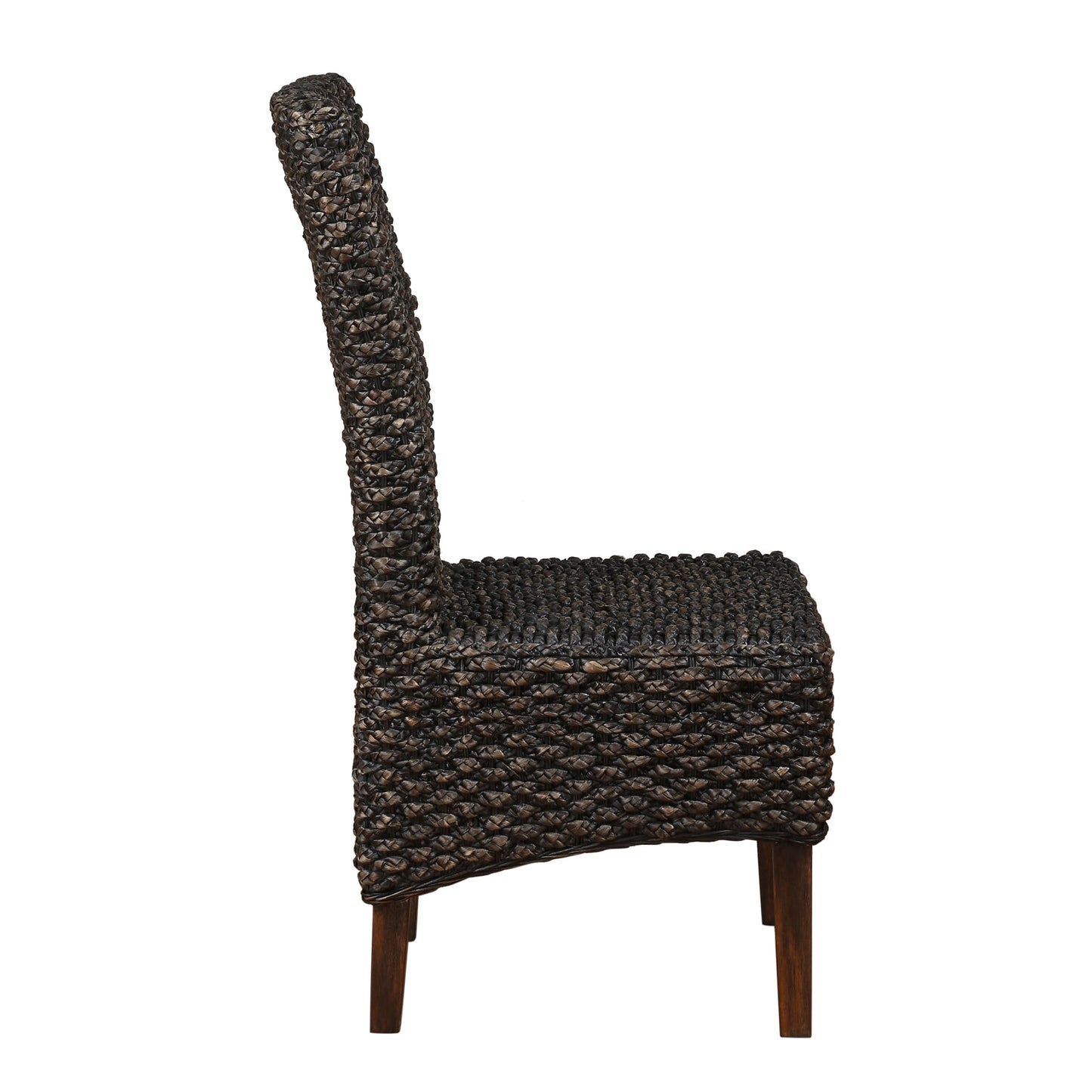 Modus Meadow Wicker Dining Chair in Brick Brown