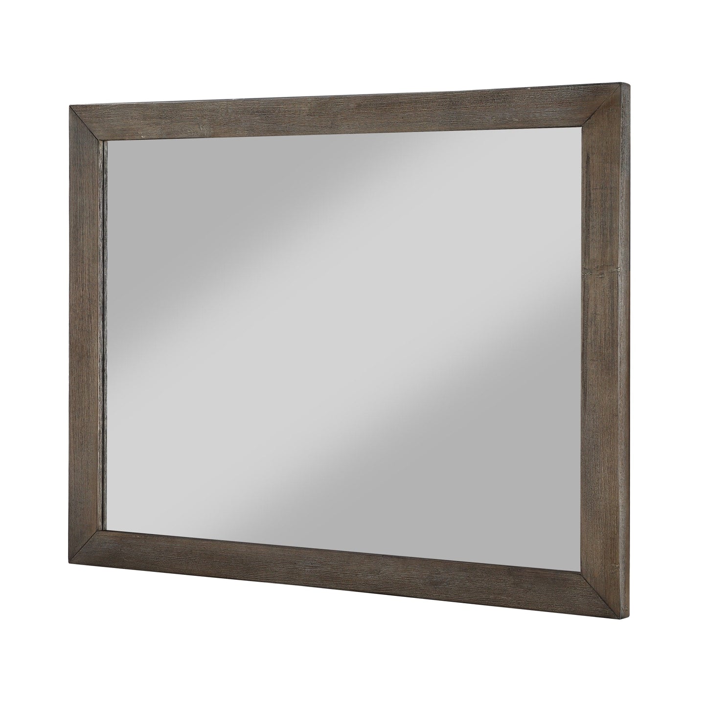 Modus Melbourne Beveled Glass Mirror in Dark Pine