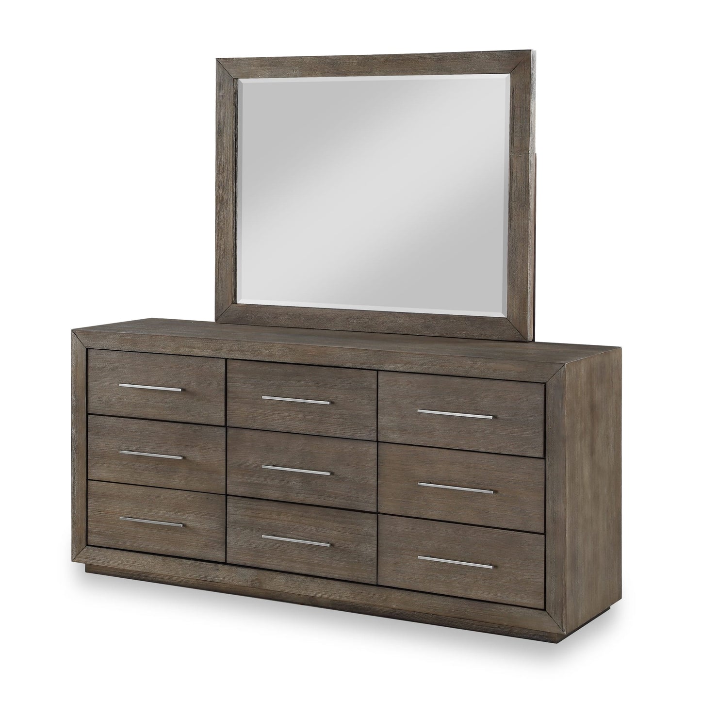 Modus Melbourne Nine Drawer Dresser in Dark Pine