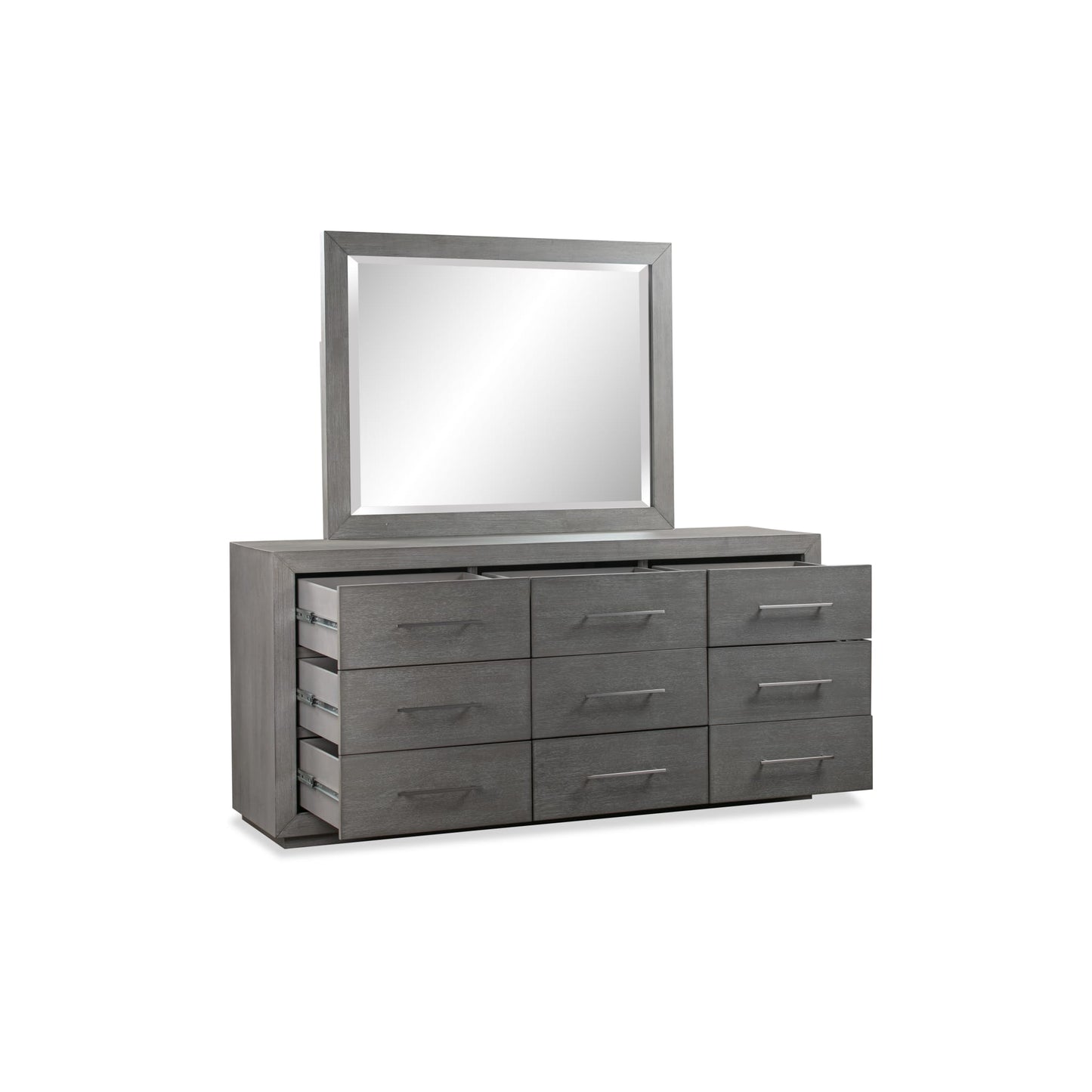 Modus Melbourne Nine Drawer Dresser in Mineral