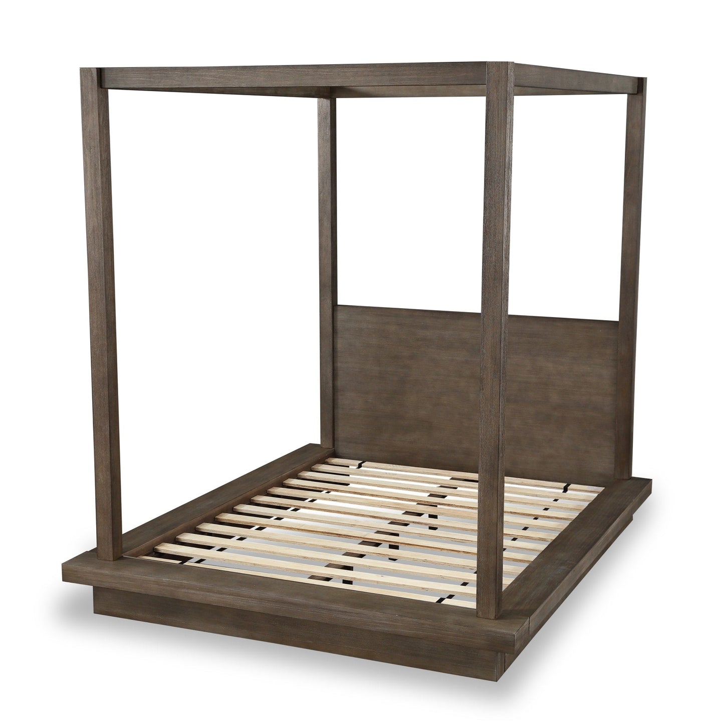 Modus Melbourne Wood Canopy Bed in Dark Pine