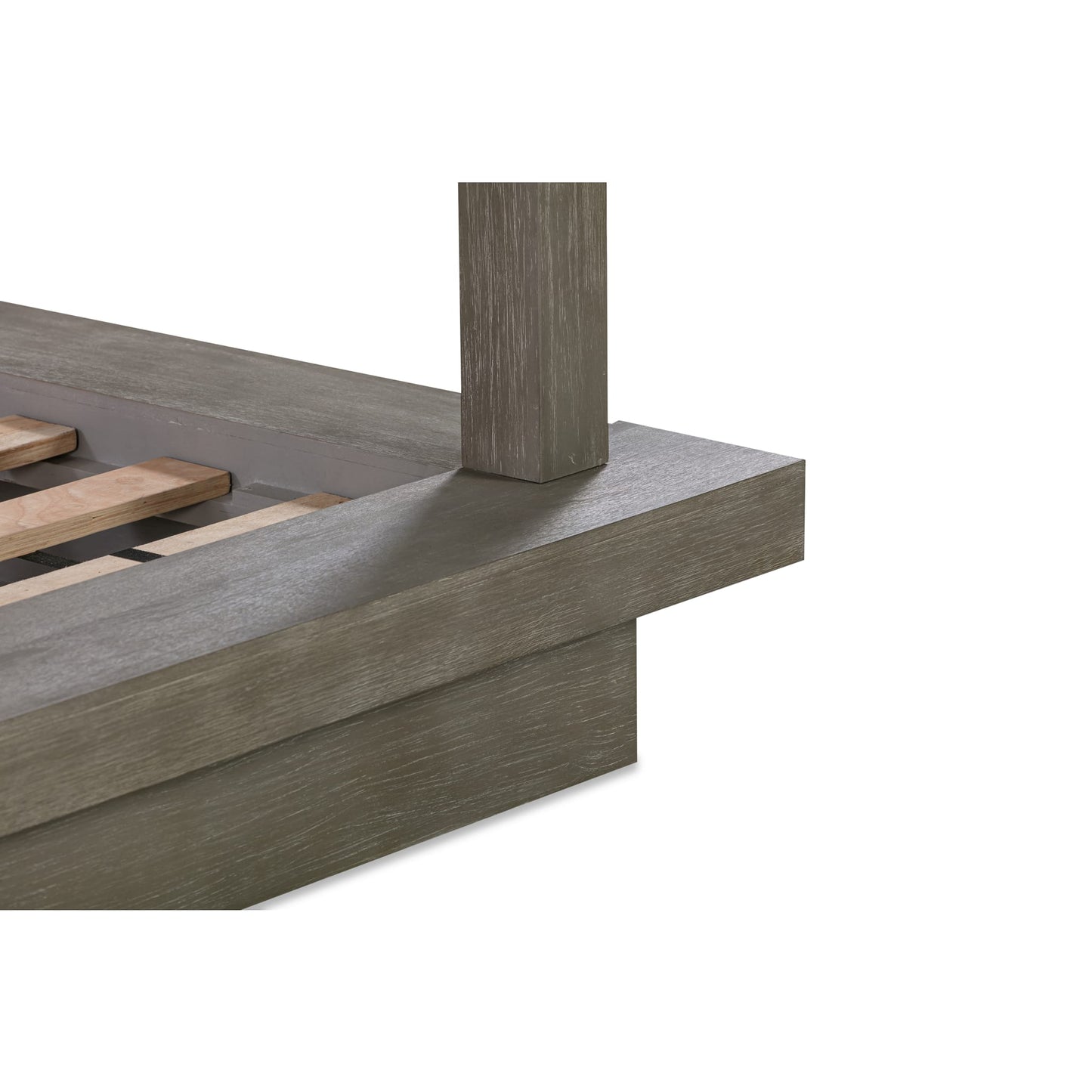 Modus Melbourne Wood Canopy Bed in Mineral