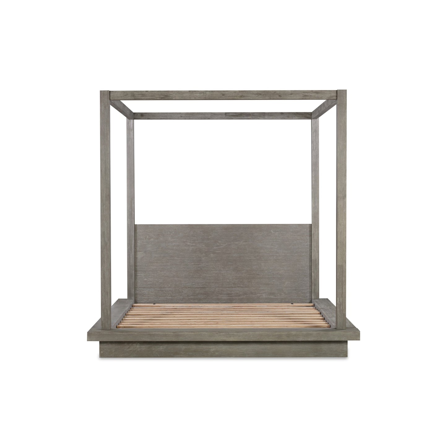 Modus Melbourne Wood Canopy Bed in Mineral