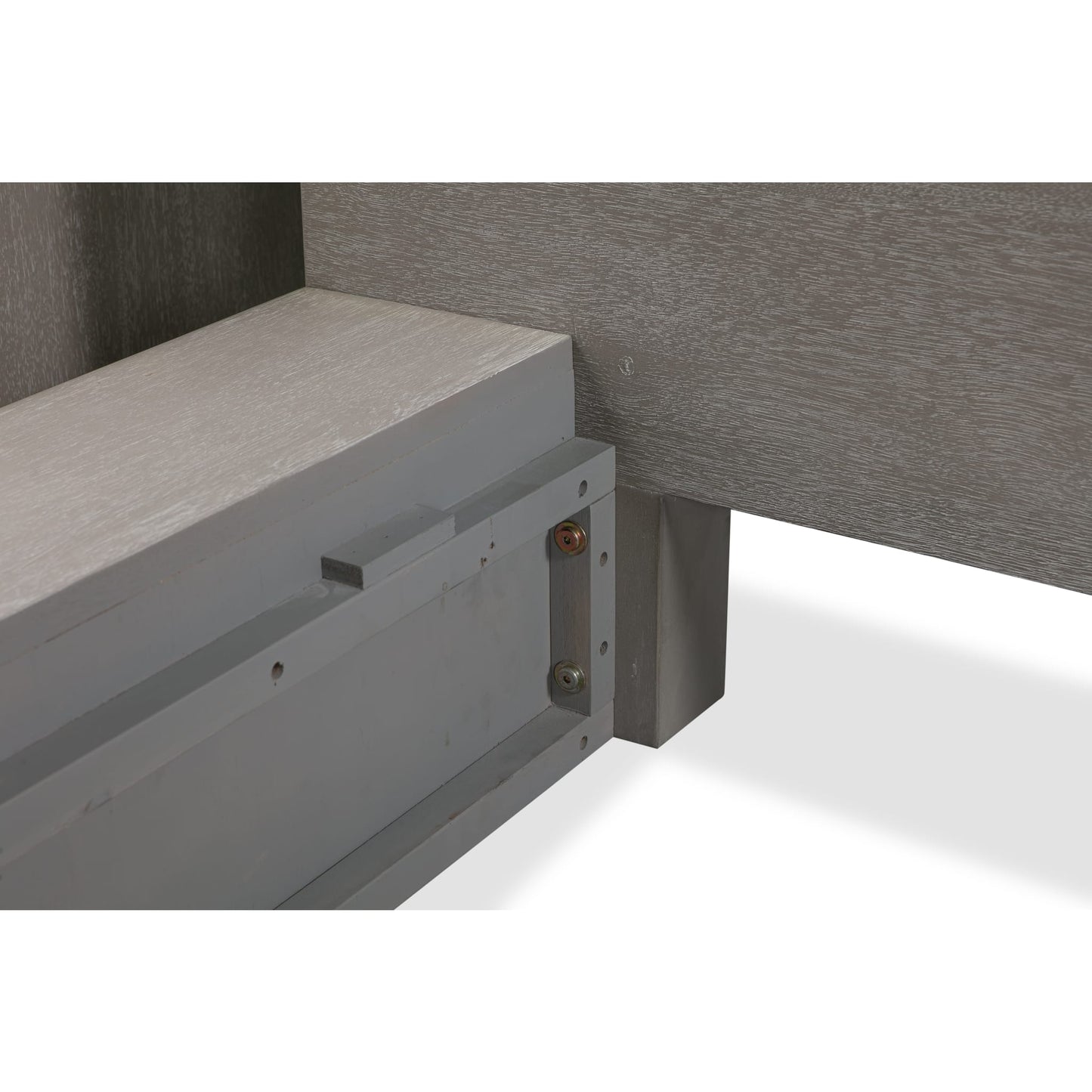 Modus Melbourne Wood Platform Bed in Mineral