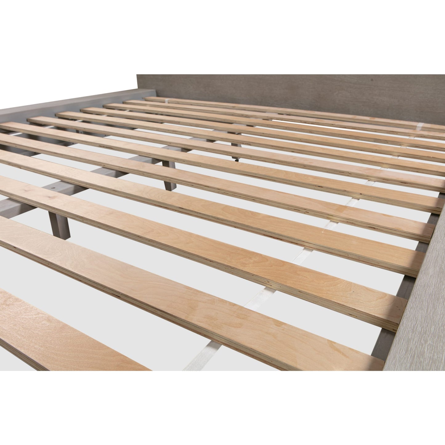 Modus Melbourne Wood Platform Bed in Mineral