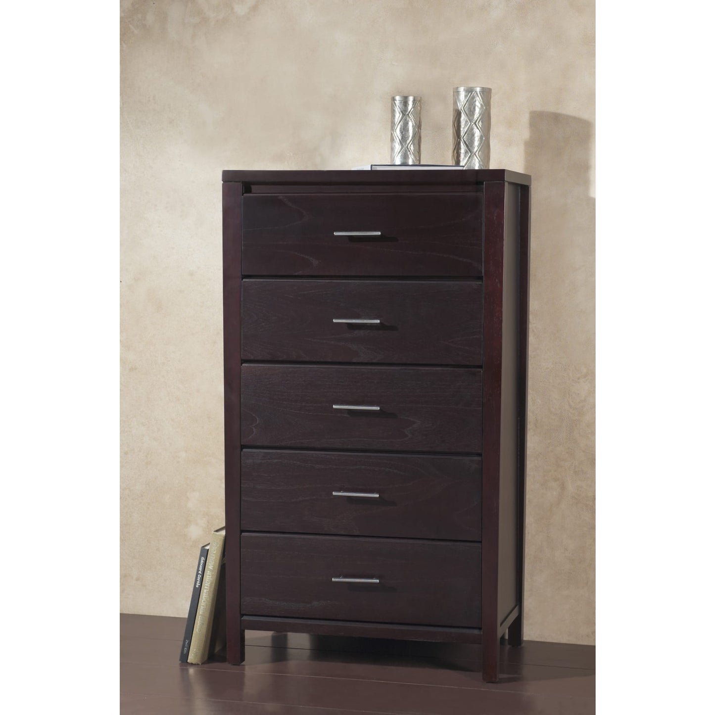 Modus Modus Modus Nevis Five Drawer Chest in Espresso