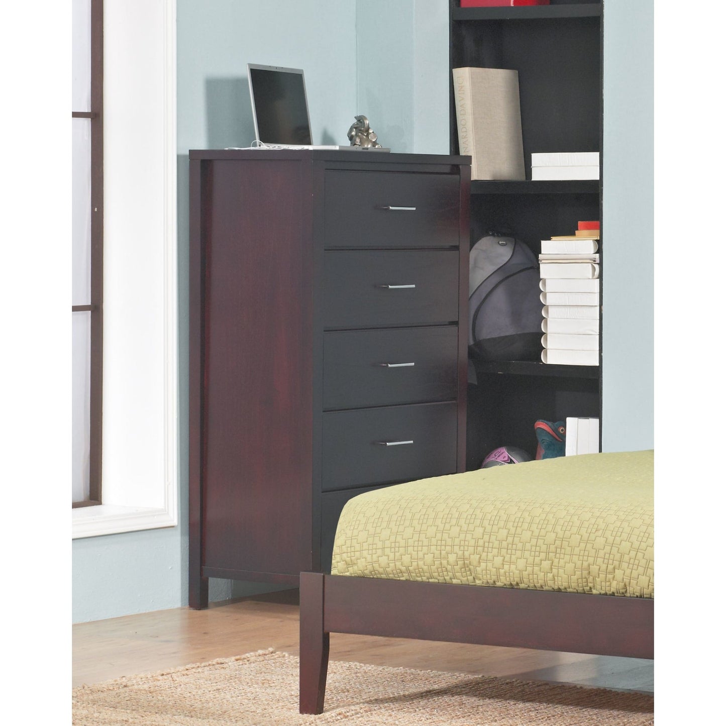 Modus Modus Modus Nevis Five Drawer Chest in Espresso